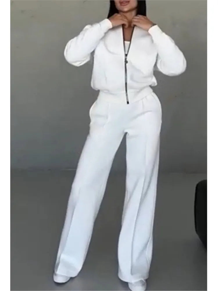 Survêtement deux pièces Fermeture éclair