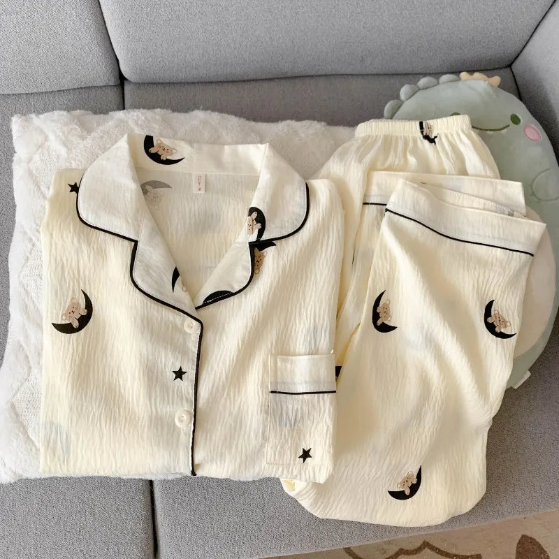 Pyjamas 2 Pièces Cartoon Fashion