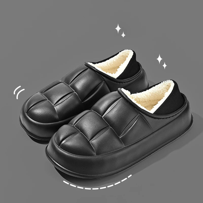 Chaussons en coton imperméables.