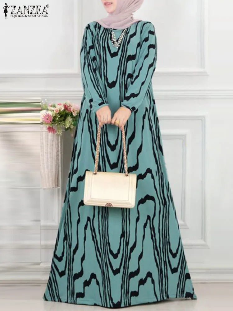Long Sleeve Dress Abaya
