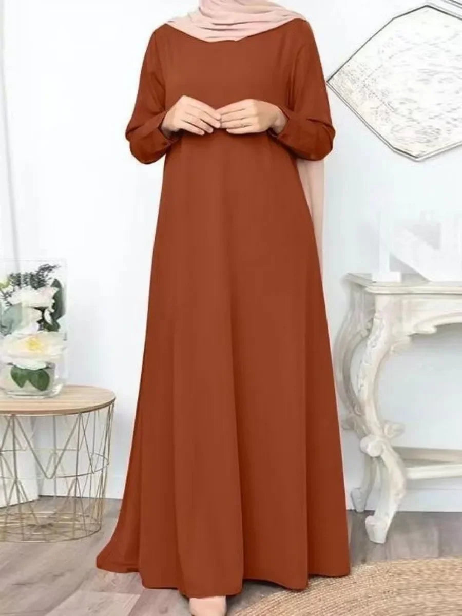 Abaya du Maroc, longue robe ample