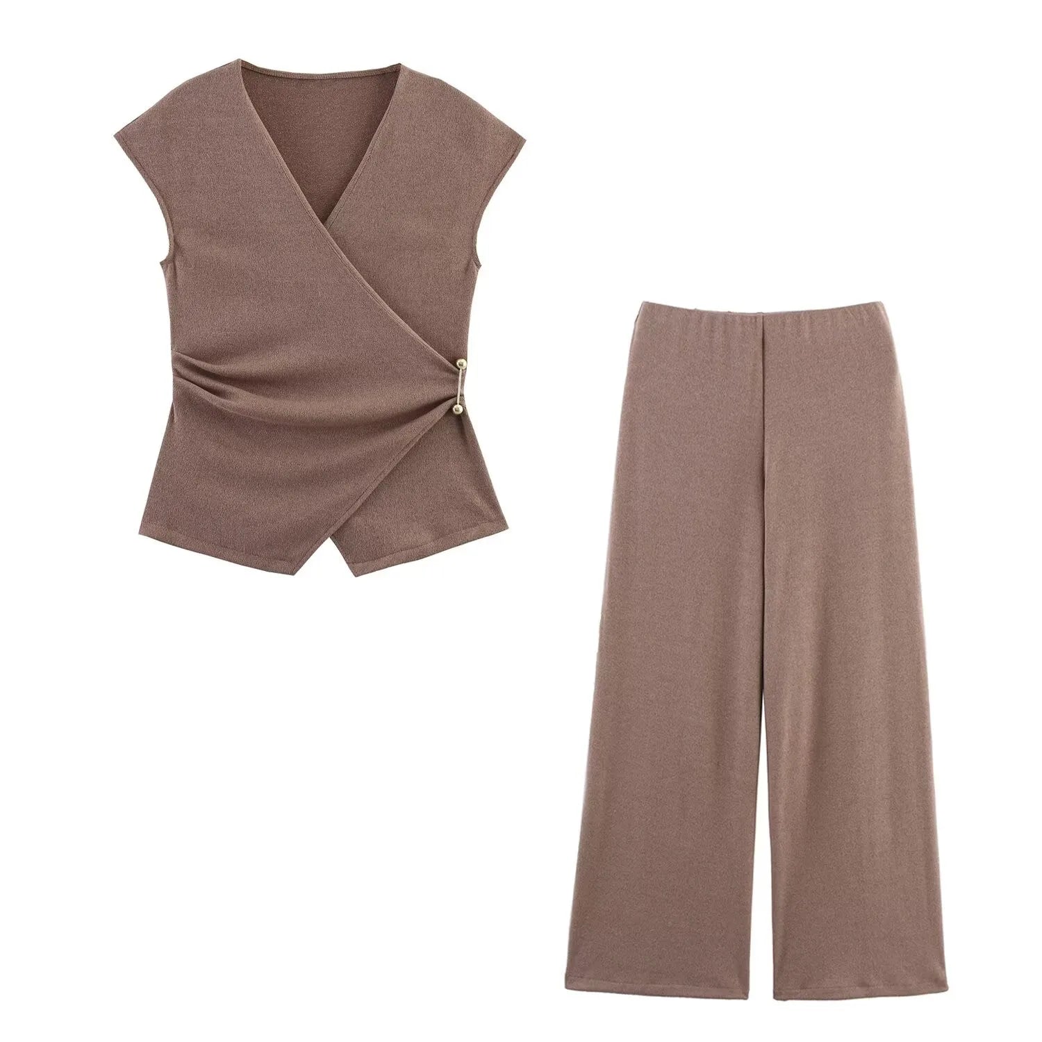 Summer Casual Pants Set