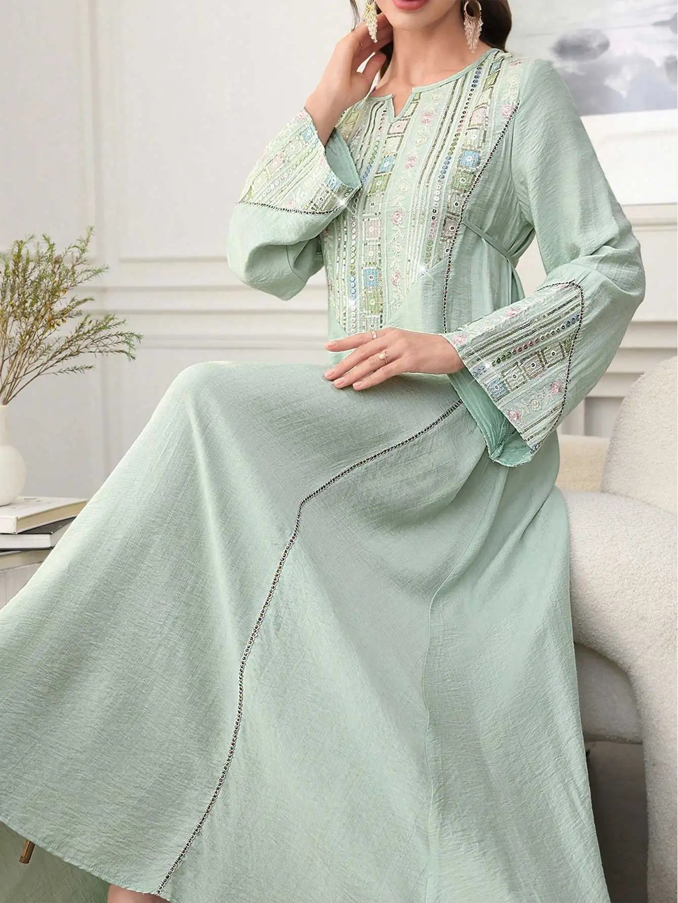 Abaya style Dubaï