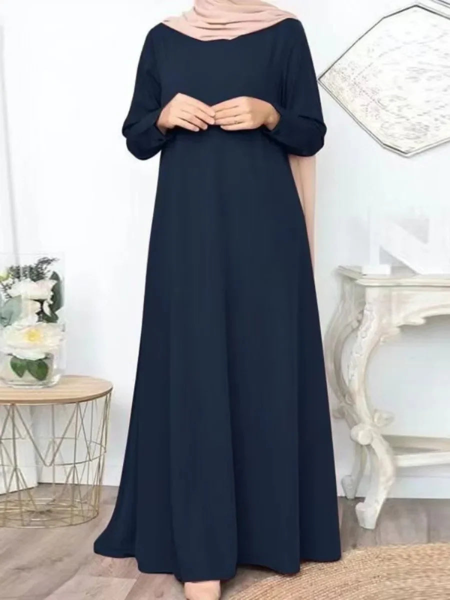 Abaya du Maroc, longue robe ample