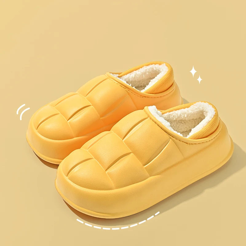 Chaussons en coton imperméables.