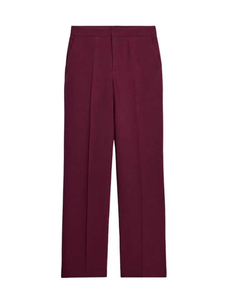 Pantalon et Blazer à Plumes