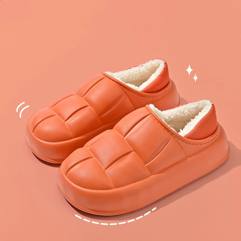 Chaussons en coton imperméables.