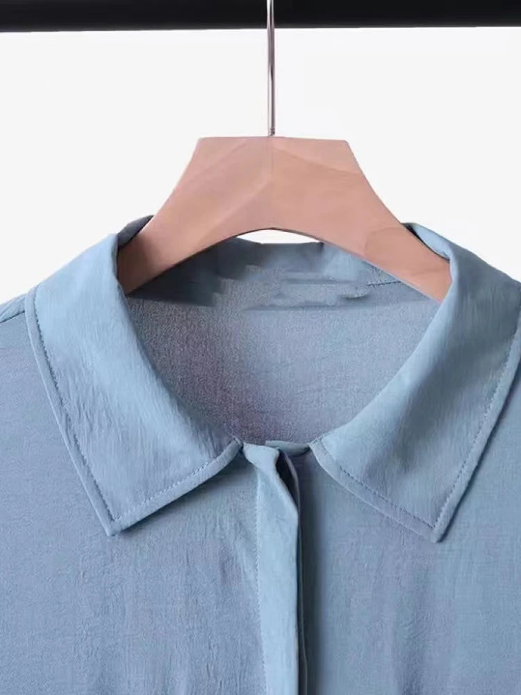 Two Piece Set Blouse & Pant