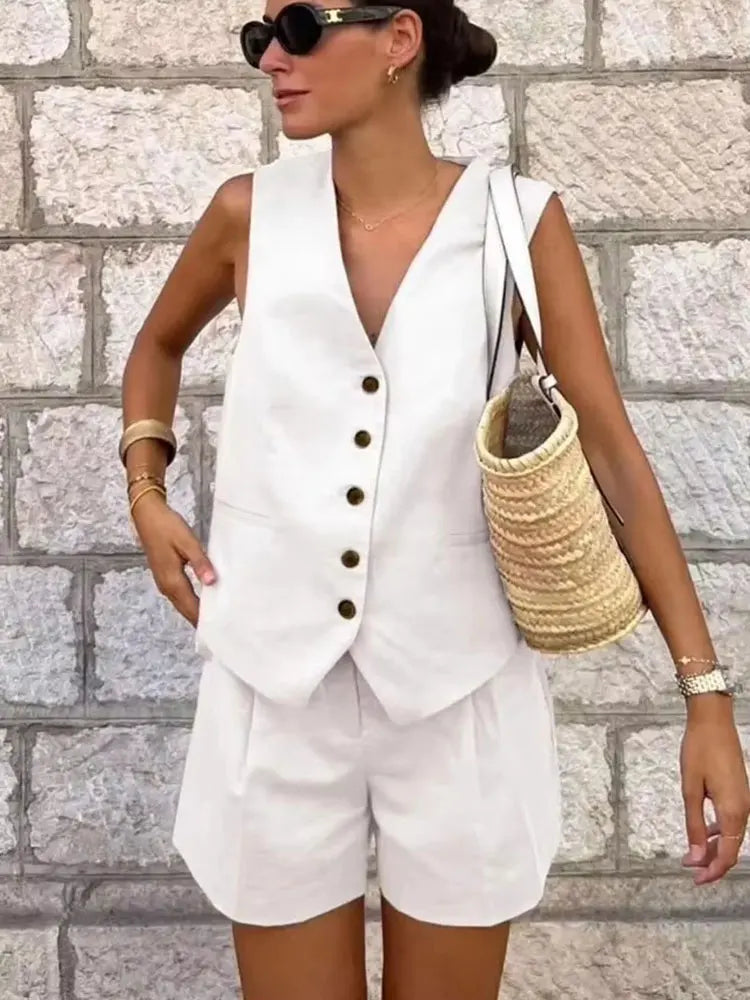 Ensemble blazer court