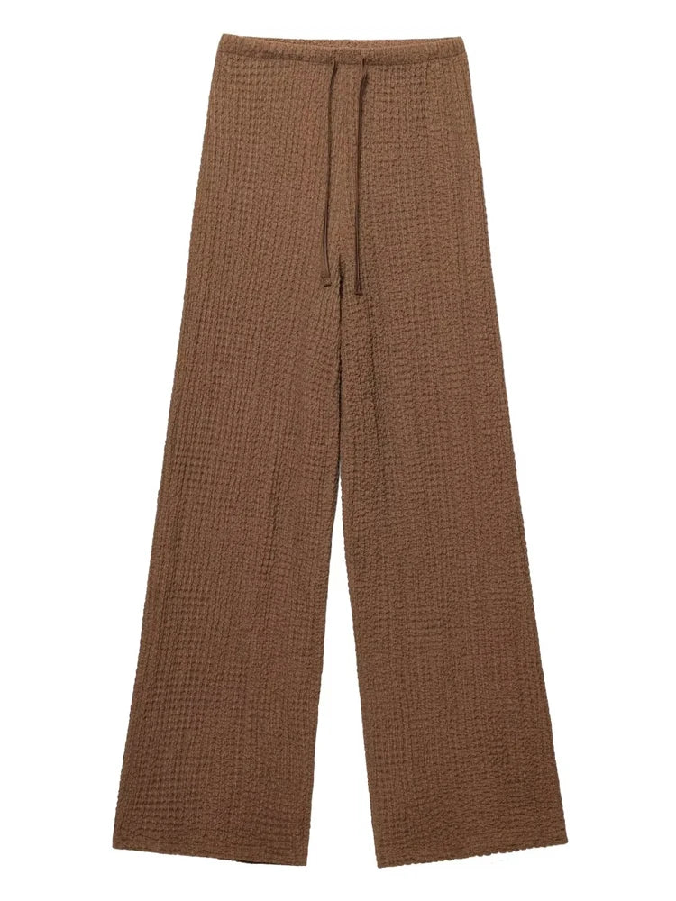 Ensemble deux pièces                          Pantalon Long et Haut Court