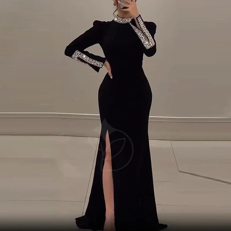 Robe De Soirée Strass