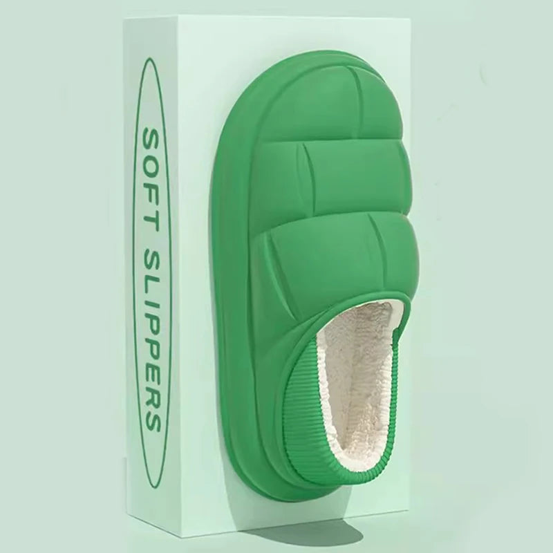 Chaussons en coton imperméables.