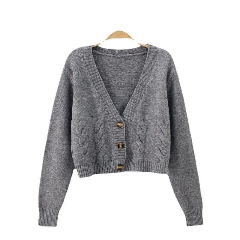 Women Sweaters V Neck Long
