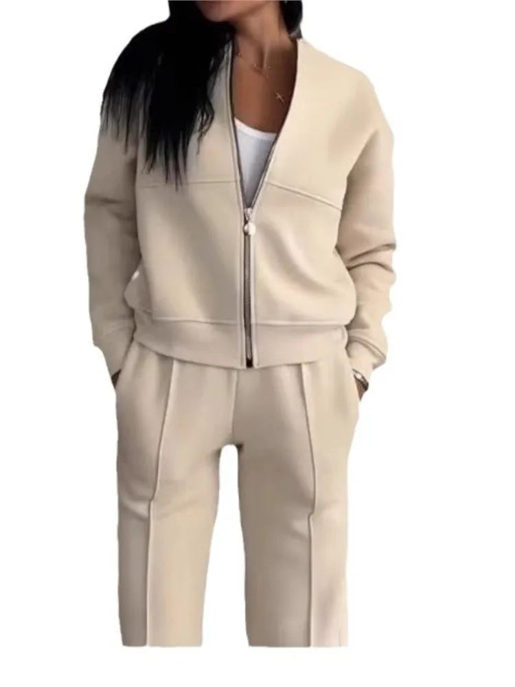Survêtement deux pièces Fermeture éclair