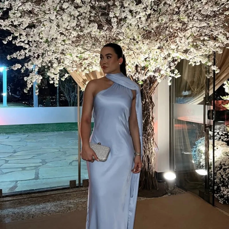 Robe Longue avec ruban