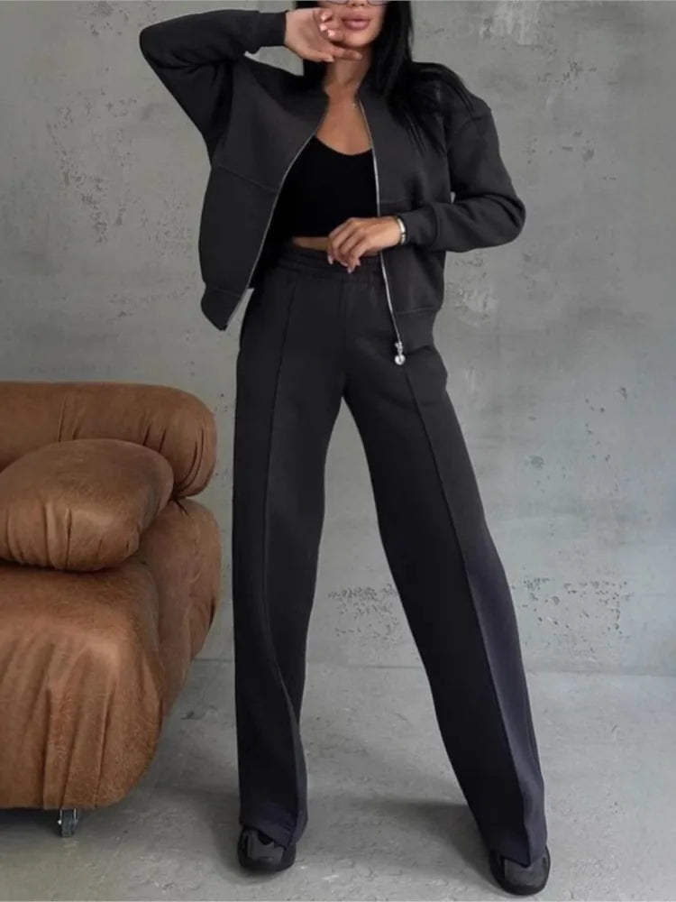 Survêtement deux pièces Fermeture éclair