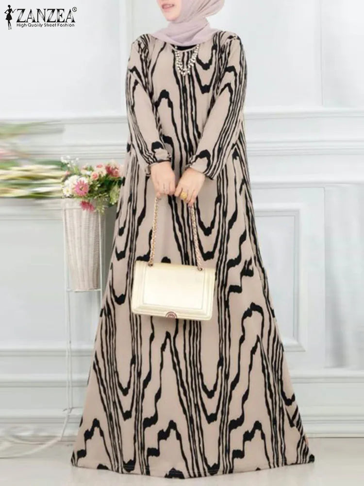 Long Sleeve Dress Abaya