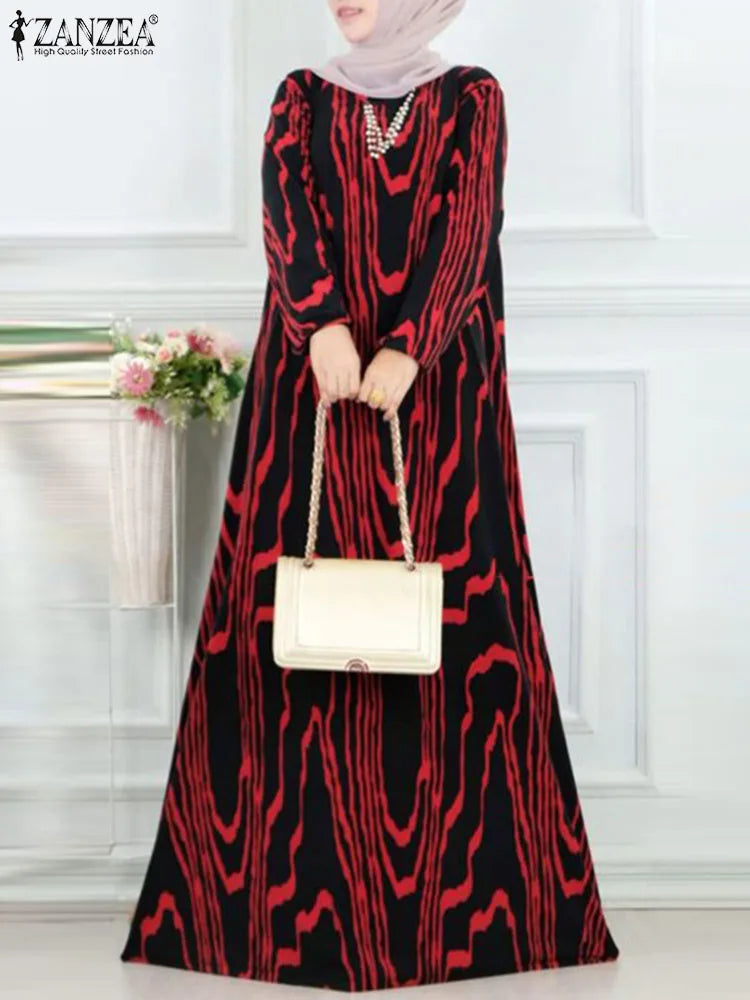 Long Sleeve Dress Abaya